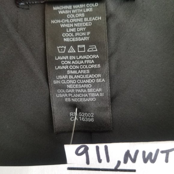 ✅911 NWT Axcess Mermaid Pink Black Pattern Skirt, sz.8, lined. - Picture 3 of 14